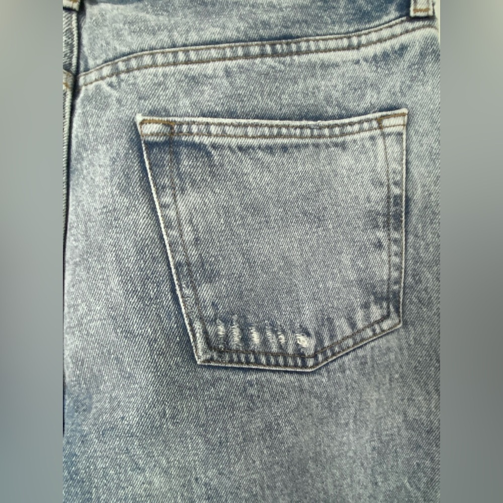Betro Simone Women's Straight Leg Distressed Button Fly Jeans 30 - Picture 7 of 11
